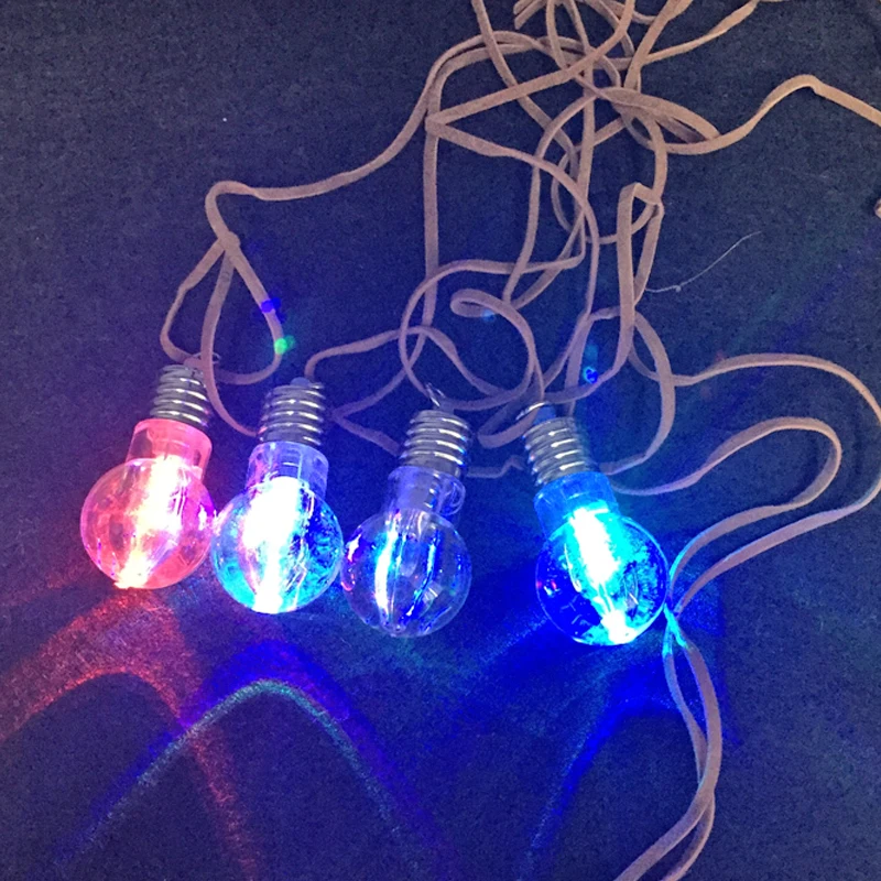 2017 10pcs fashion hot selling jewelry for women wholesale lovely light bulb pendent necklace halloween - Halloween Light Bulbs 2017 10pcs fashion hot selling jewelry for women wholesale lovely light bulb pendent necklace halloween - Halloween Light Bulbs