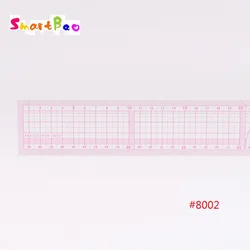 Règle de classement métrique pour vêtements, 50cm, Design de mode, métrique avec grille, 2 pièces/lot, #8002 