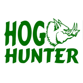 

Car Styling Hog Hunter Decal Wild Boar Pig Swine Stickers Hunting Motorcycle Car Stickers 17CM*10CM