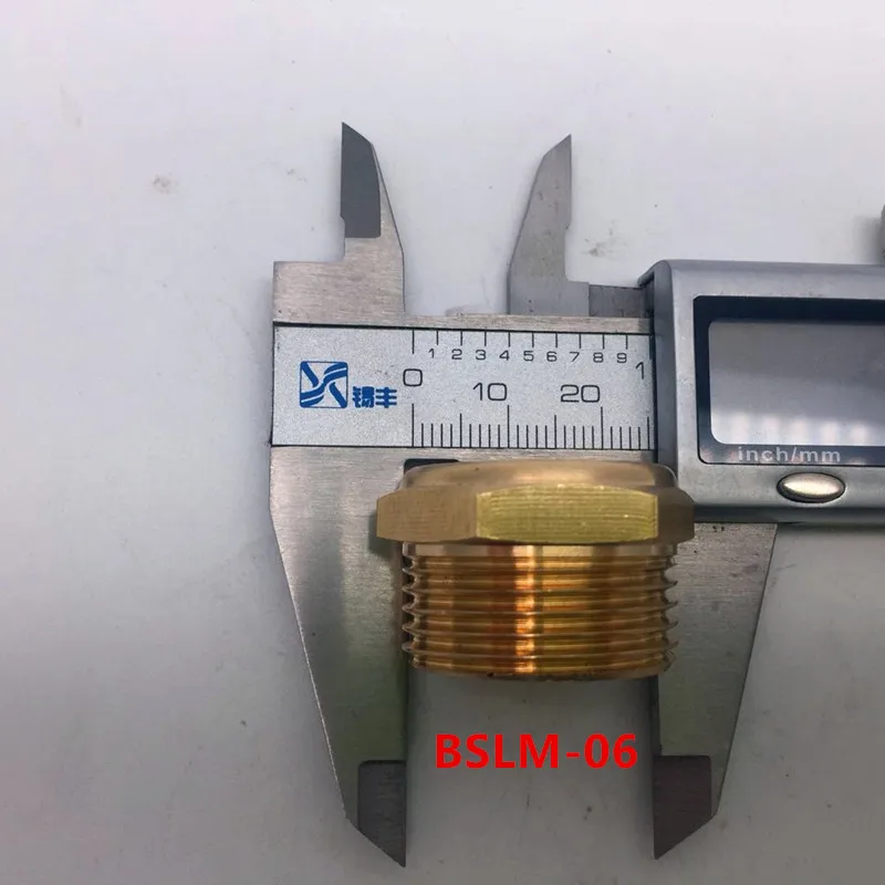 10 шт. BSLM-M5 01 02 03 04 1/" 1/4" 3/" 1/2" Пневматический электромагнитный глушитель клапана все медные фитинги