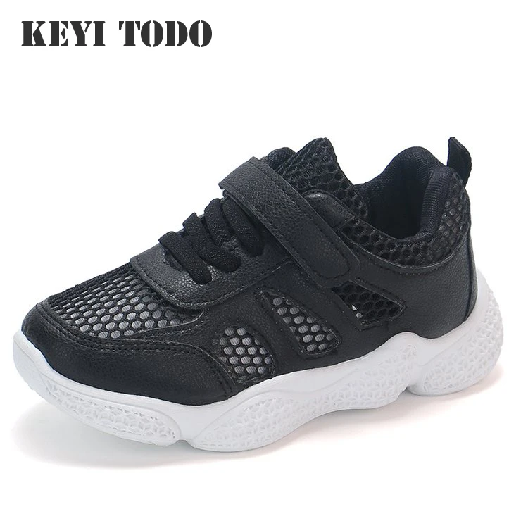 

KEYI TODO Fashionable Boys sneakers 2019 New Girl Shoes Spring spring autumn boys children's shoes breathable mesh shoes 775