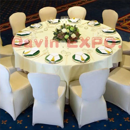 Nice Polyester Spandex Folding Chair Flat Covers Wedding Birthday Banquet Decor 