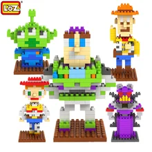 LOZ Игрушки Story Фигурки Алмазов строительные блоки Образовательные Игрушки для Детей Рождественские подарки игрушки для детей Для детей 8 +