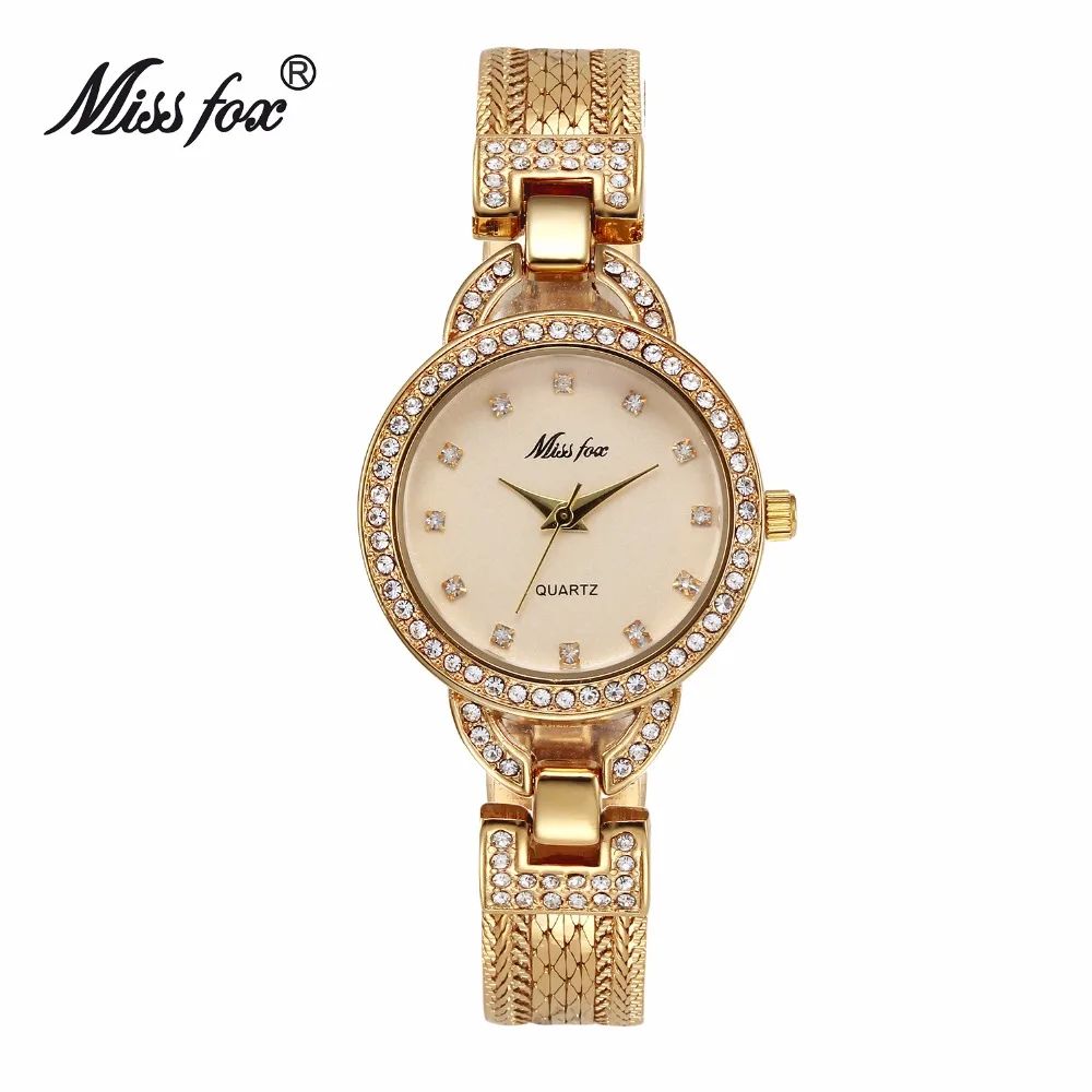 MISSFOX Women Cheap Watches China Steel Mesh Uhr Teenage Girls Watches Small Female Pearl Shell