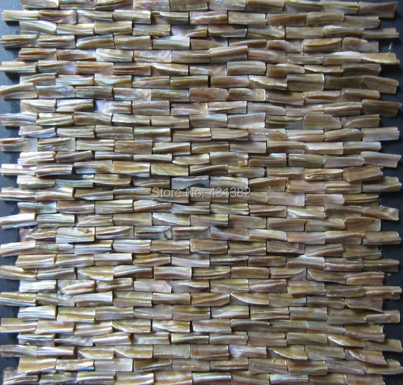 Compra ideas de decoración de shell online al por mayor de ... Gray Backsplash decoración