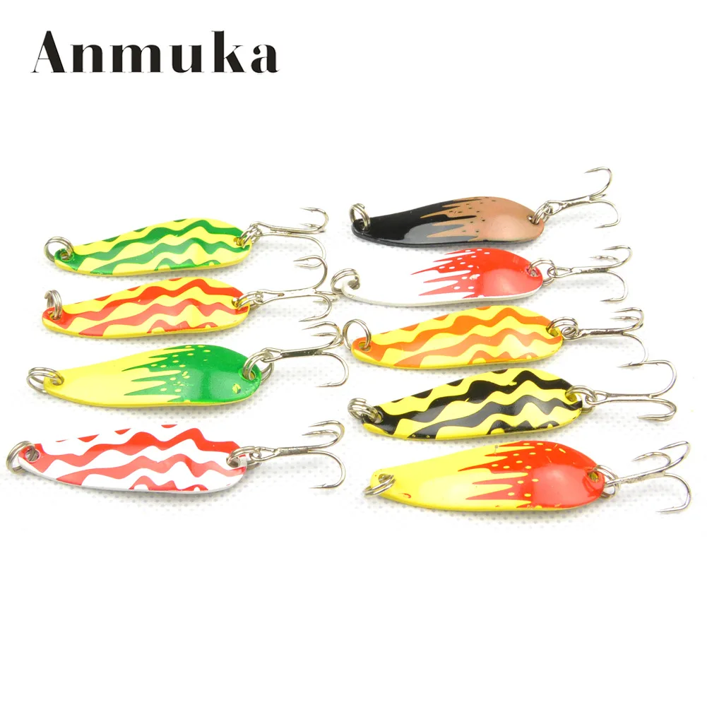 

Anmuka 1pcs Sequined road sub-metal bait 9 color pattern burst sequins bait 4.3cm 6g lure hard bait fake bait