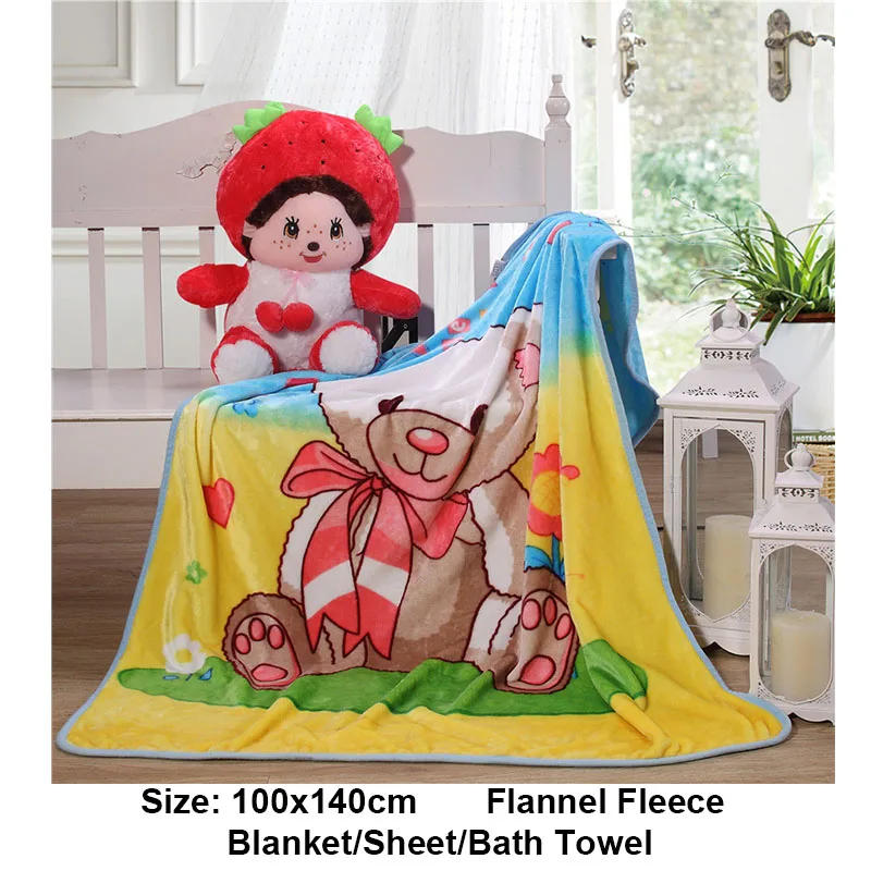 Детская Пеленка, простыня, пеленка, фланелевый спальный мешок, детское постельное белье, мультяшное одеяло, bebe, одеяло, 70x100 см - Цвет: 17