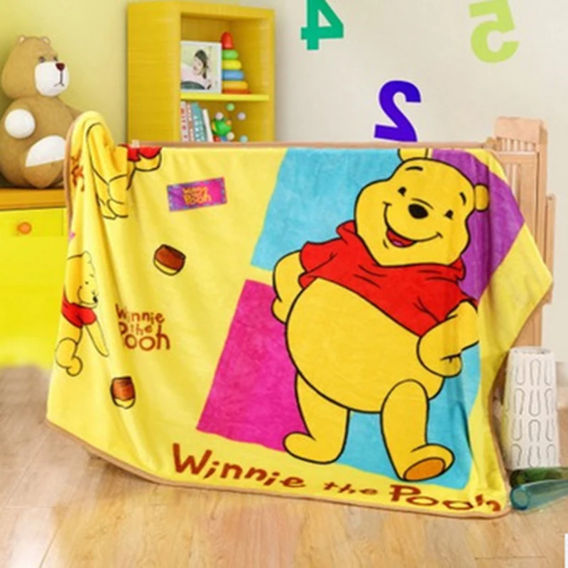

2019 New Soft Blanket Cartoon Unisex Blanket Children Pink Rain Row Yellow Blue Leopard Bow Blankets