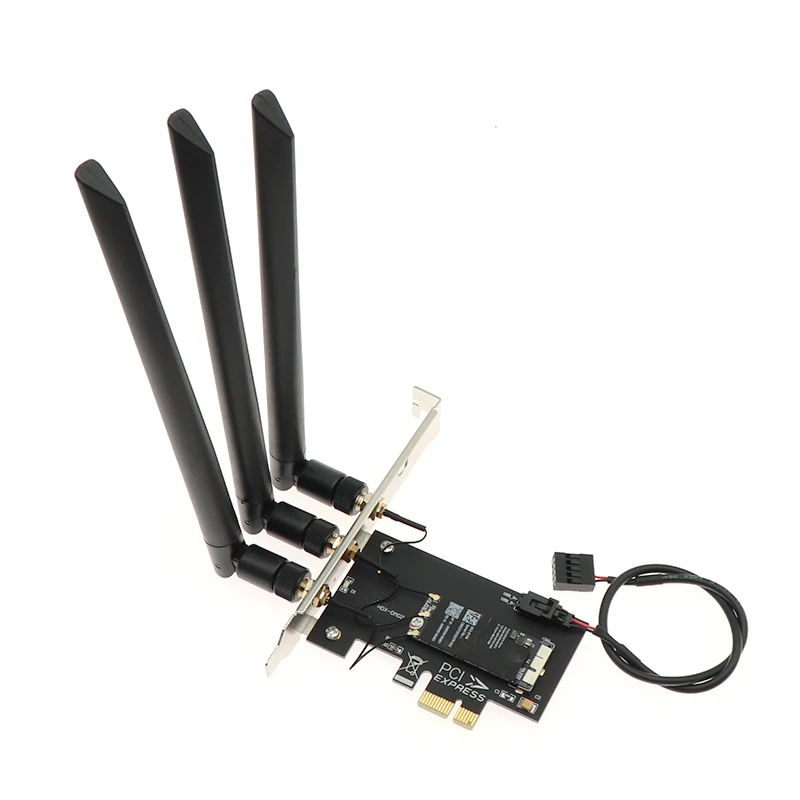 

AC 1750M Dual-Band BCM94360CS BT4.0 Wireless Wifi PCI-E adaptator Adapter Card W/ Antenna