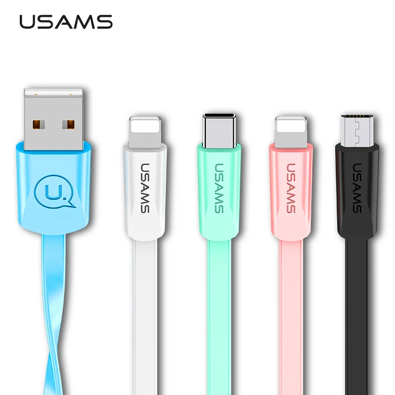 

USB Cable For iPhone 6 5 iPad Type C Fast Data Charging Charger Micro USB Cable For Lighting Usb C Android Mobile Phone Cables
