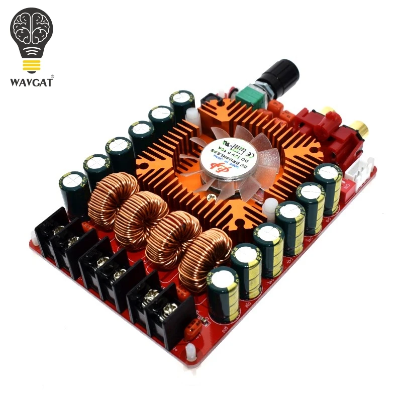 Цифровой усилитель WAVGAT TDA7498E 2X160 Вт BTL220W моно мощности двухканальный