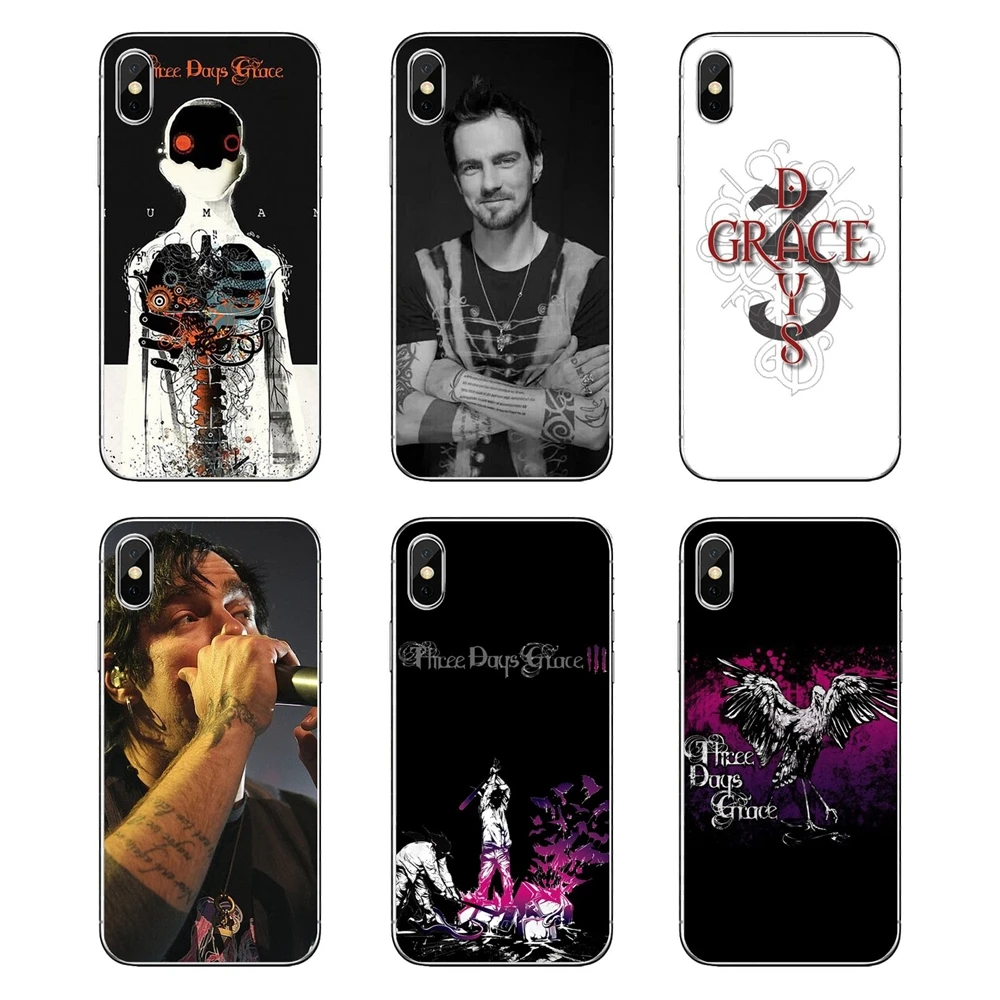 

Silicone Phone Cases Covers For LG G7 Q6 Q7 Q8 Q9 V30 X Power 2 3 For OnePlus 3T 5T 6T Three Days Grace TDG 3DG HUMAN Album Band