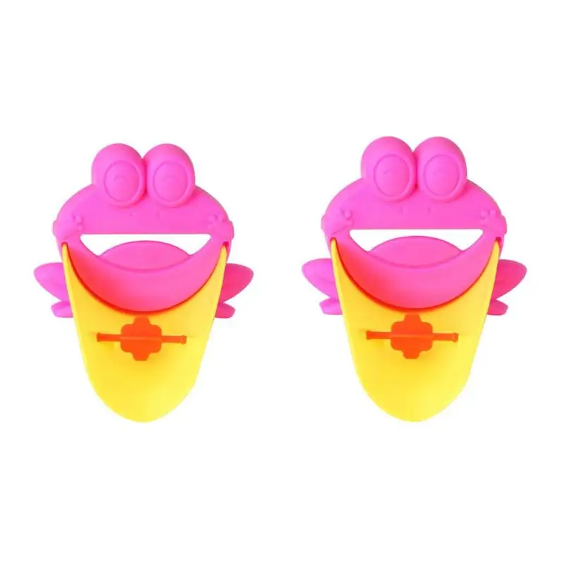 2 шт. форма лягушки гаджеты для ванной комнаты насадки для крана для детей стиральная игрушка для рук
