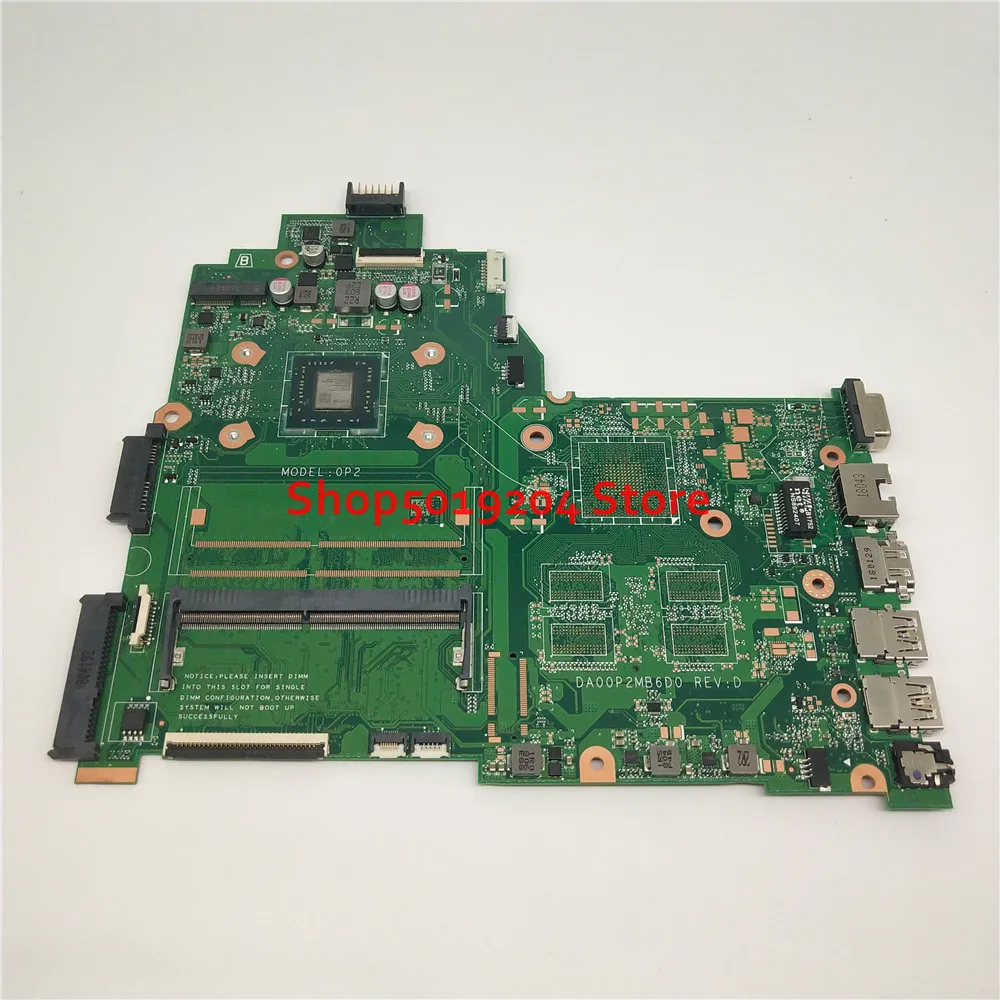 DA00P2MB6D0 материнская плата для HP 240 G6 14BW 14-BW 14Z-BW 0P2 ноутбука | Компьютеры и офис
