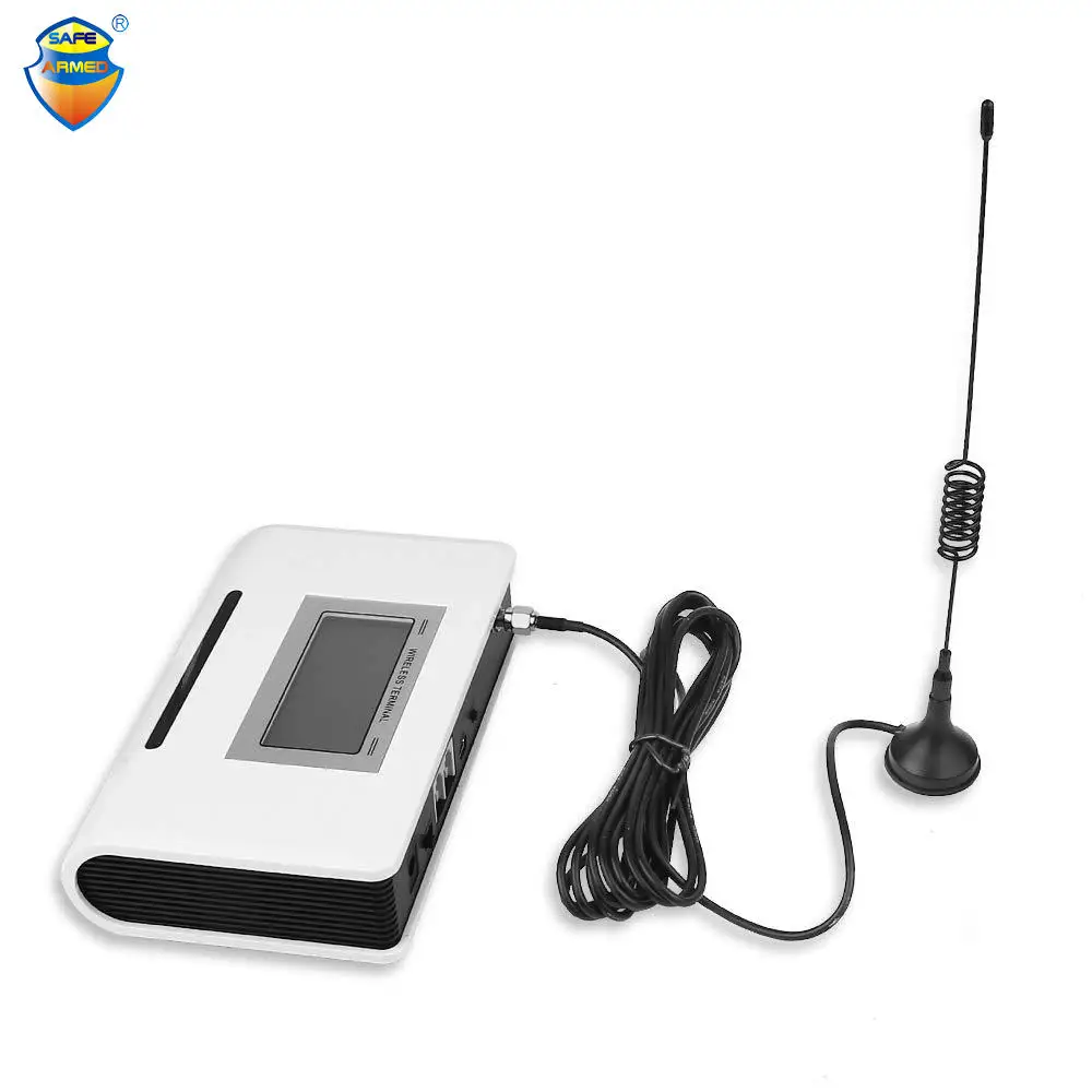 (1 set) SIM Card GSM Dialer Fixed Wireless Terminal 900/1800 Mhz For Calling translate or Alarm system LCD Display Good quality