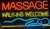 Custom Massage Walk Ins Welcome Neon Light Sign Beer Bar