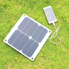 New 10W 5V 2A High Efficiency Sunpower Solar Panel Charger Portable Solar Cell Charger 275*270mm High Quality Free Shipping