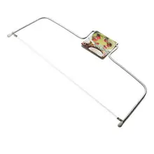 Инвентарь для изготовления кондитерских изделий нож из нержавеющей стали регулируемая 2-проводной Торт Уравнитель для выпечки резак инструменты для украшения торта