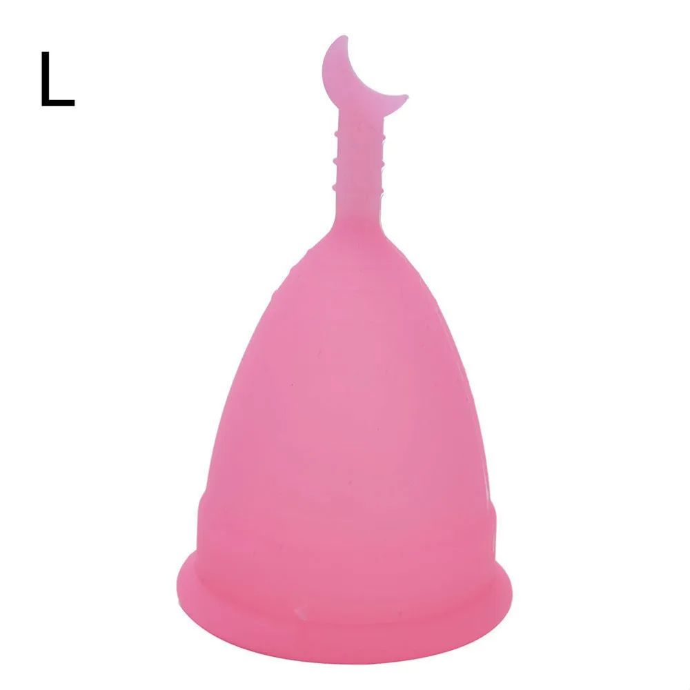 Силиконовая менструальная чашка Женская чашка Coppetta Mestruale Coupe менструальная чашка для периода Луны Размер S L