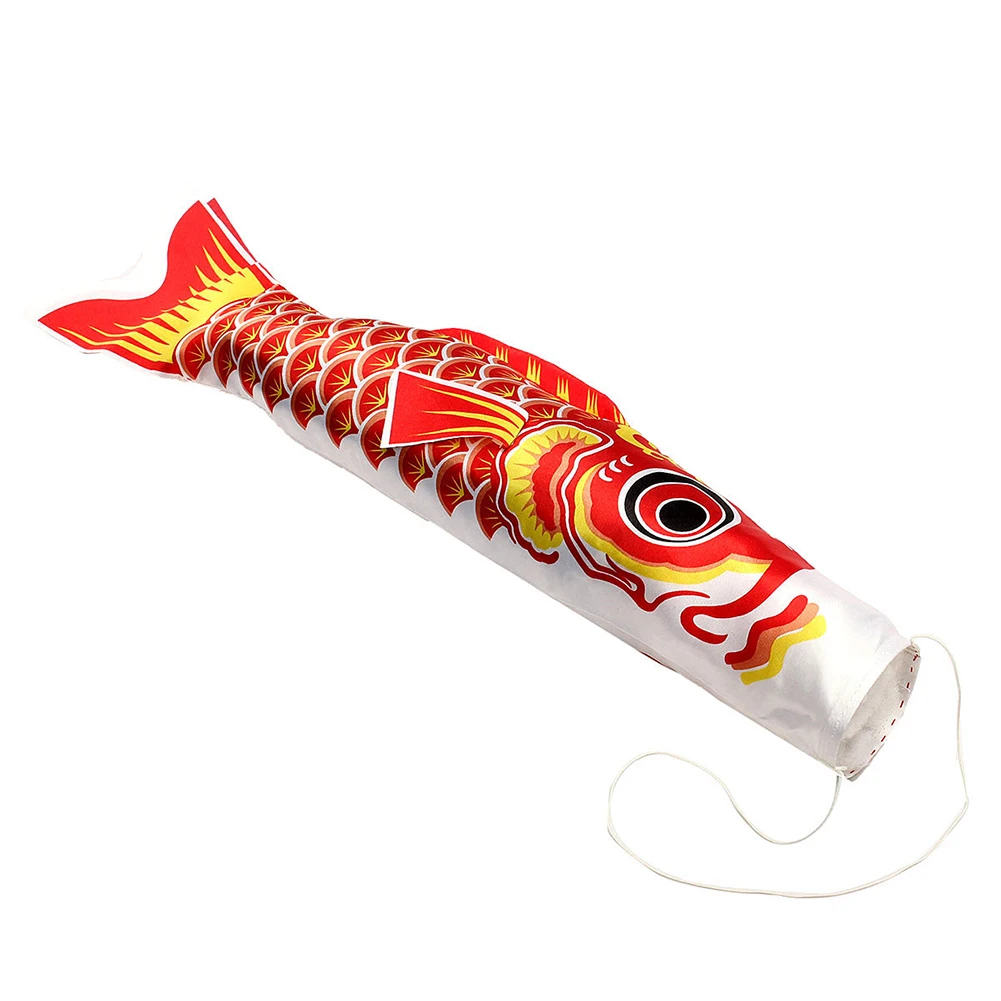 RECOMMENDED Japanese Traditional Carp Flag Carp Banners Windsock Sailfish Sailfish Wind Streamer Multicolor Fish #0625