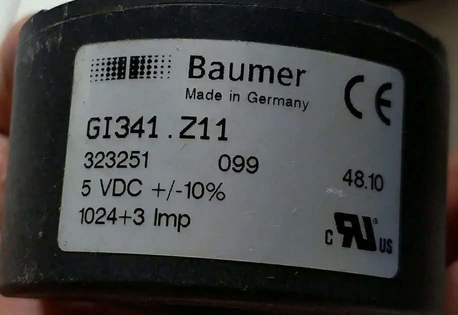 BAUMER GI341.Z11 используется в хорошем состоянии может нормальный рабочий