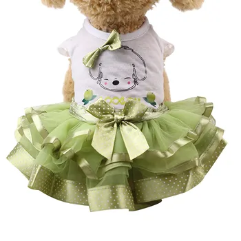 

Pet Dog Cat Dress Fruit Princess Summer Breathable Dress Clothes #pingyou