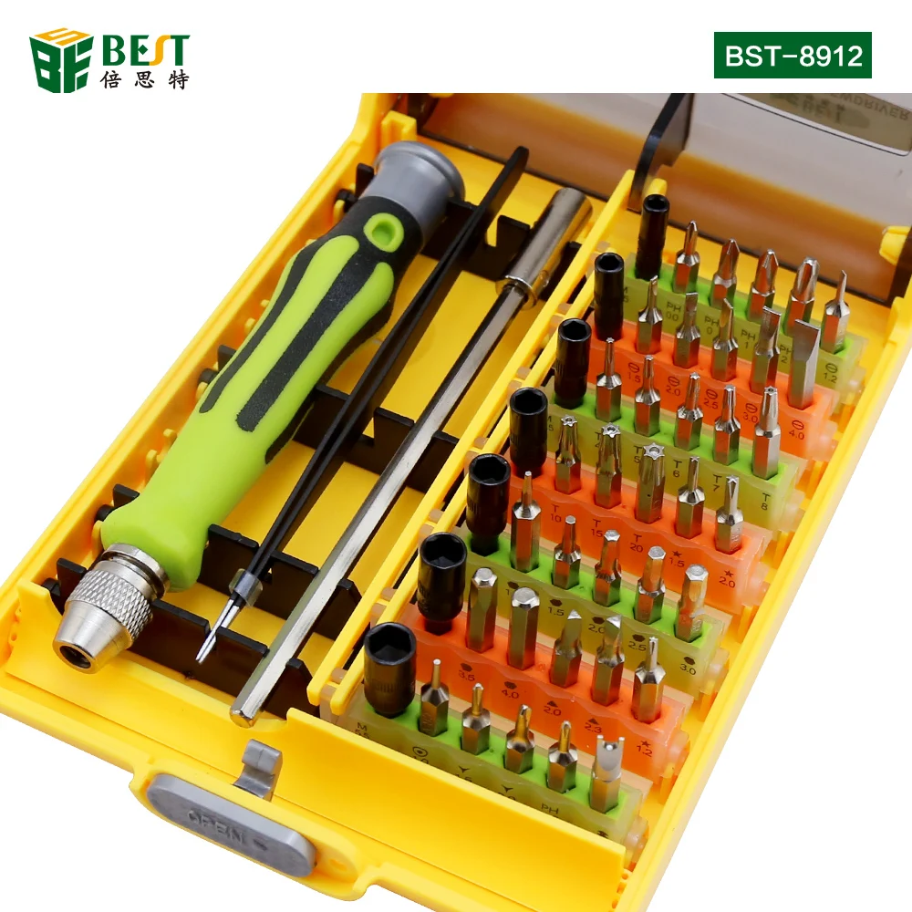

BST-8912 Precision Screwdriver Set of mini magnetic Screwdriver Set, phone Mobile iPad Camera maintenance tool torx