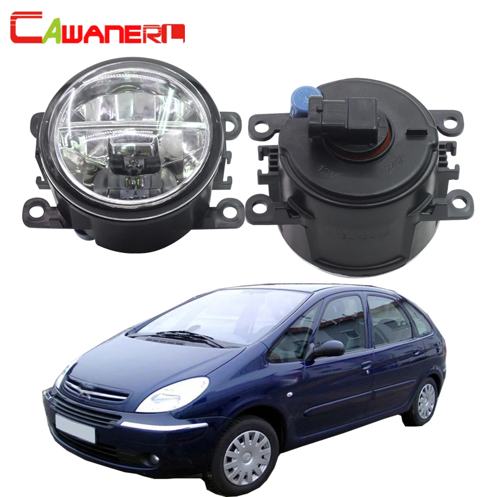 

Cawanerl For Citroen Xsara Picasso MPV N68 1999-2015 Car H11 LED Fog Light 4000LM White 6000K Daytime Running Lamp DRL 2 Pieces