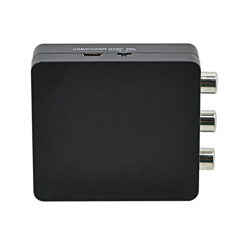 2016 Стандартный HDMI интерфейс Мини HD видео коробка в AV конвертер HDMI2AV адаптер для PS3