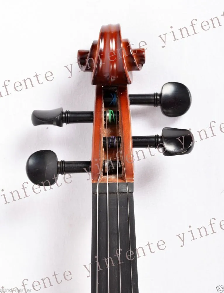 Orange 4-String 4/4 Новый электроакустической Скрипки #5-2518 # я могу сделать любой цвет