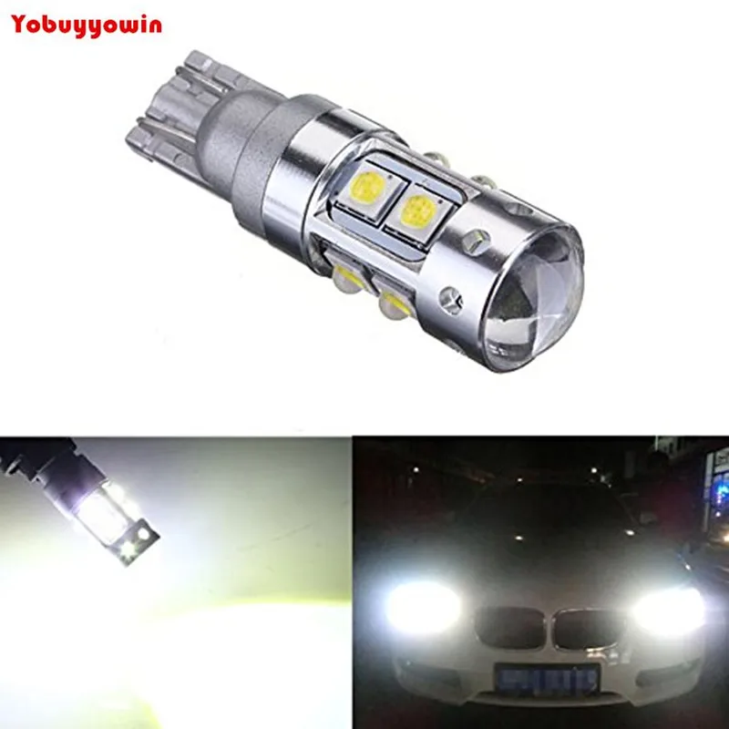 2pcs Canbus High Power Extreme Bright T10 LED Bulbs For Car Parking