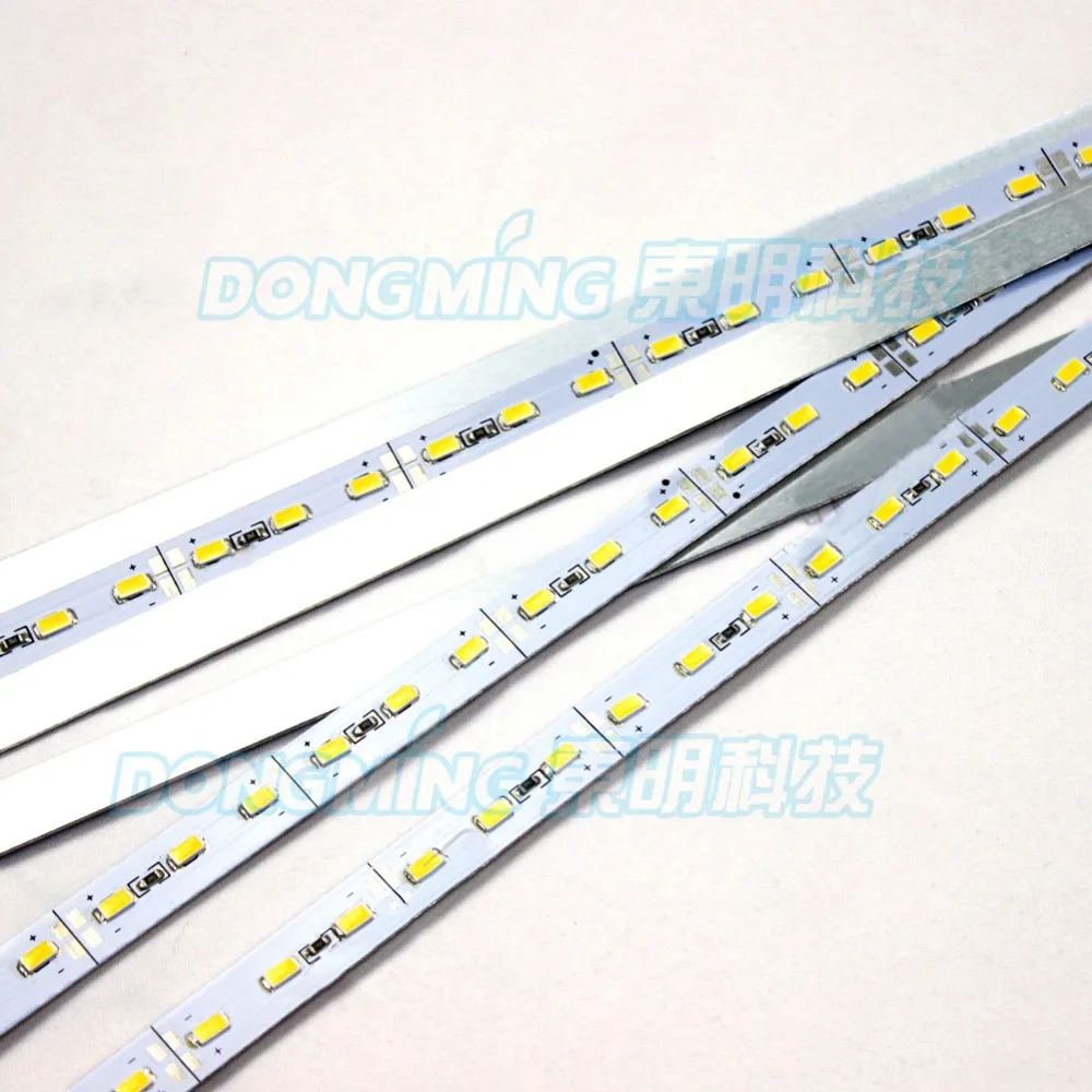 10 шт.* 100 см с фабрики 1 м DC 12 В 72 SMD 5630 LED Жесткий Luces Светодиодные ленты бар свет не водонепроницаемый