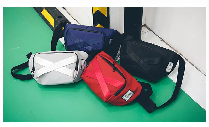 Новая модная женская нагрудная сумка унисекс в стиле хип-хоп, трендовая сумка через плечо, сумка для отдыха и путешествий, женская сумка-мессенджер, одноцветная поясная сумка