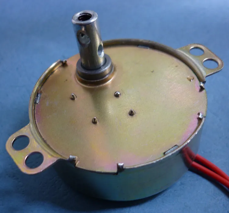 

TYD49 CW/CCW Round Claw-Pole Permanent Magnet Synchronous Motor 49TYD 220V 5RPM 15RPM 33RPM Floor Fans Bobble Head