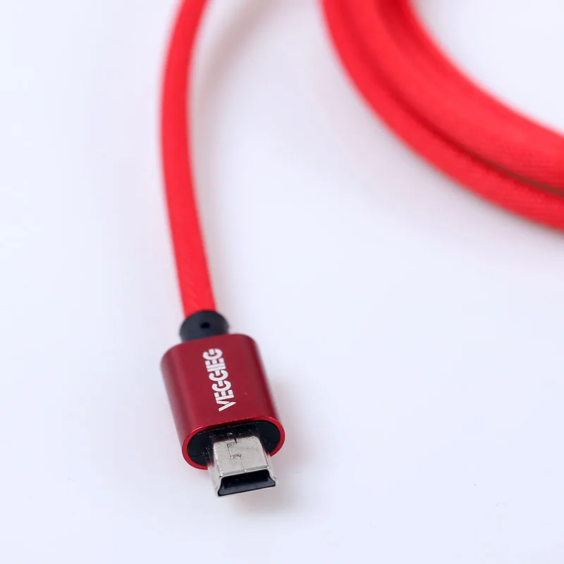مصغرة USB كابل بيانات شقة كاميرا والملاحة شاحن جوّال USB المتشددة