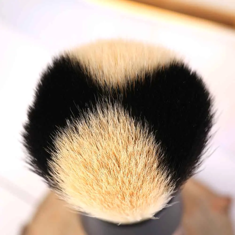 Yaqi Target Shot White And Black Synthetic Fibre Shaving Brush