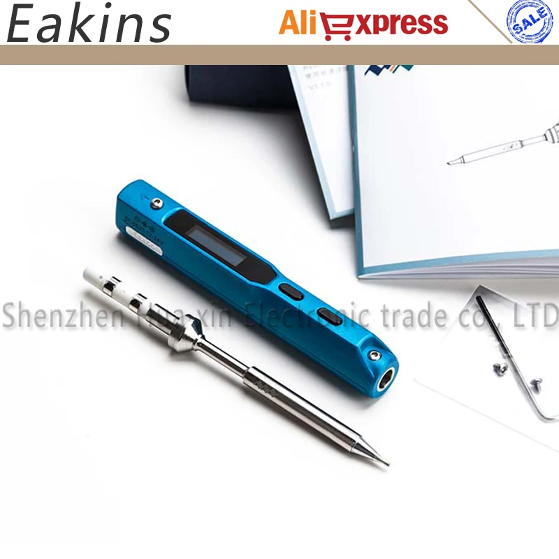  TS100 MINI Smart Regulatable Welding iron Adjustable Digital LCD Electric soldering iron TS-I solde - 32819453988