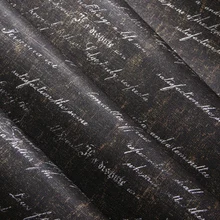 Современная буквенная настенная бумага s для гостиной старинная буква настенная бумага рулон ПВХ настенная бумага для стен винил papel де parede para sala