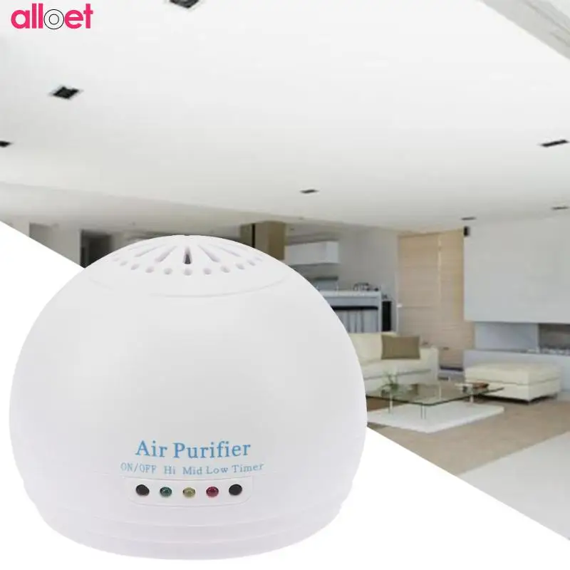 

Portable Negative Ion Air Purifier Oxygen Bar Ozone Air Cleaner Deodorizer Formaldehyde PM2.5 Deodorizer Sterilization for Home