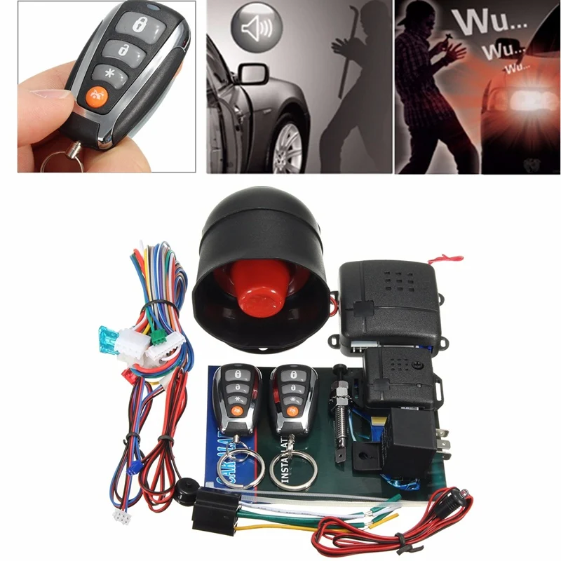 One Way Auto >> L202 Led Universal One Way Auto Car Alarm Systems Central Door One Way Auto >> L202 Led Universal One Way Auto Car Alarm Systems Central Door