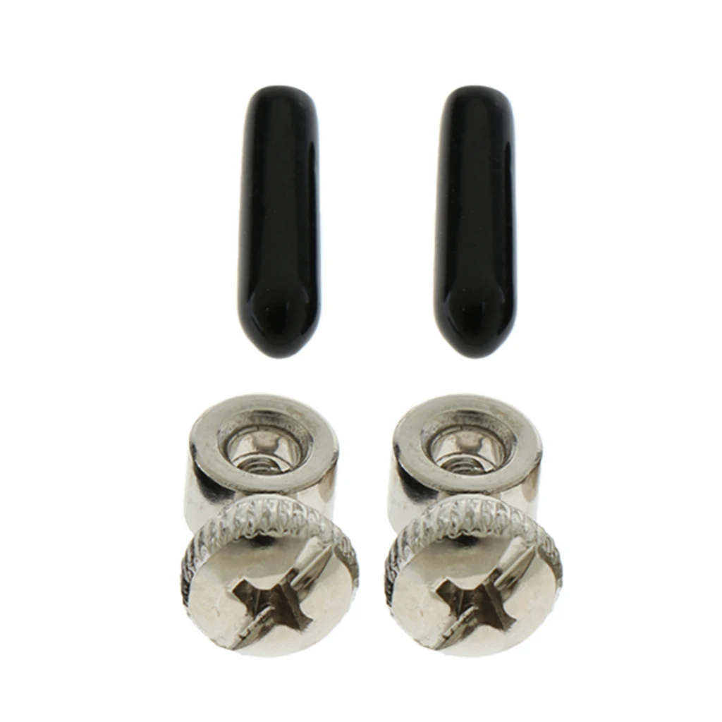 5 Sets Premium Spare Screws & Black End Caps Cover Collar and Adjusters for Speed Jump Ropes Tornillos ajustables vis reglables