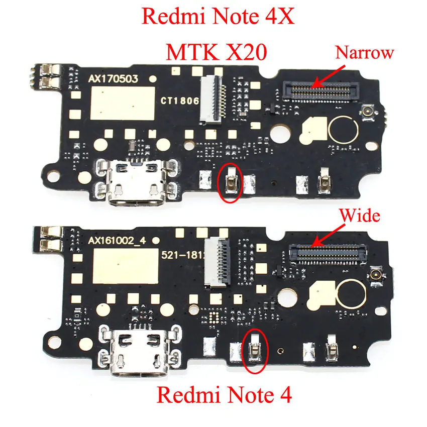 Схема нижней платы redmi note