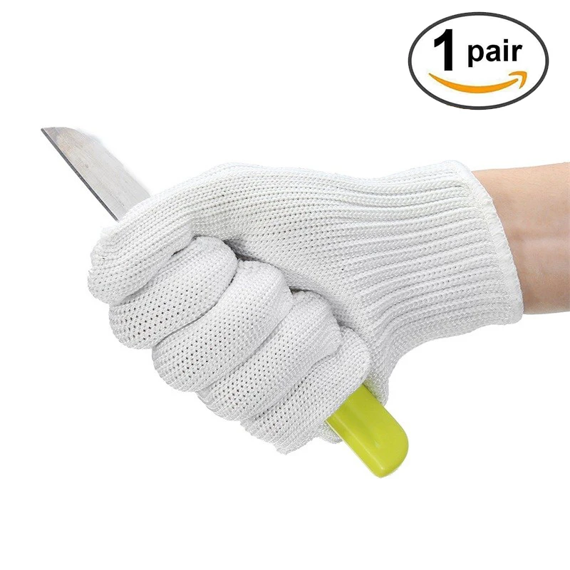 Устойчива К Порезам анти-резка перчатки носимых анти-стекло царапин белый провод рабочие перчатки с металлической сетки сайту Butc перчатки защитные рабочие перчатки защитные перчатки защита