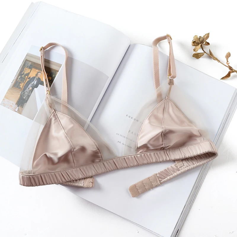 Koop Wriufred Vrouwen Zonder Spons Beha Transparante Bralette Mode Vrouwelijke Lingerie Kant Ultra Dunne Sexy Plus Size Bras Zomer Herfst