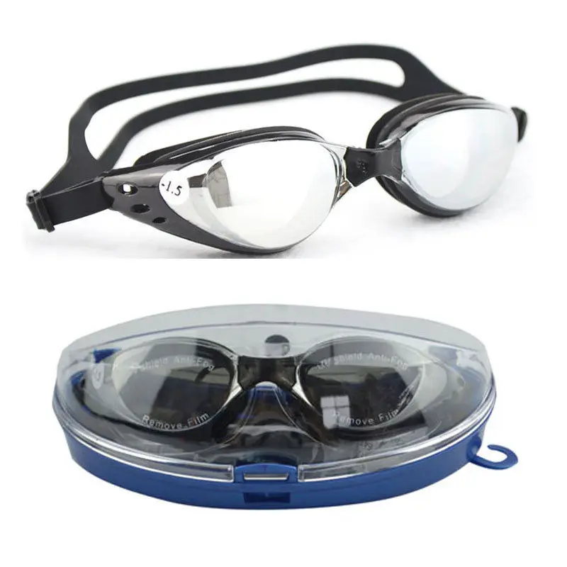 Multi SZ 1.50 TO 6.00 Swimming Prescription Myopia Nearsighted Goggles