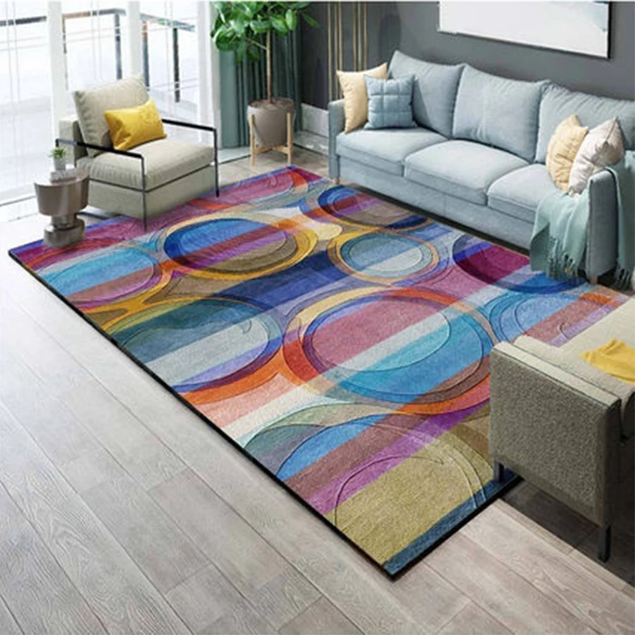 

Nordic Carpets Soft Carpets And Rugs For The Living Room Home Anti-slip Sofa Office Chair Floor Mats Bedroom Rug
