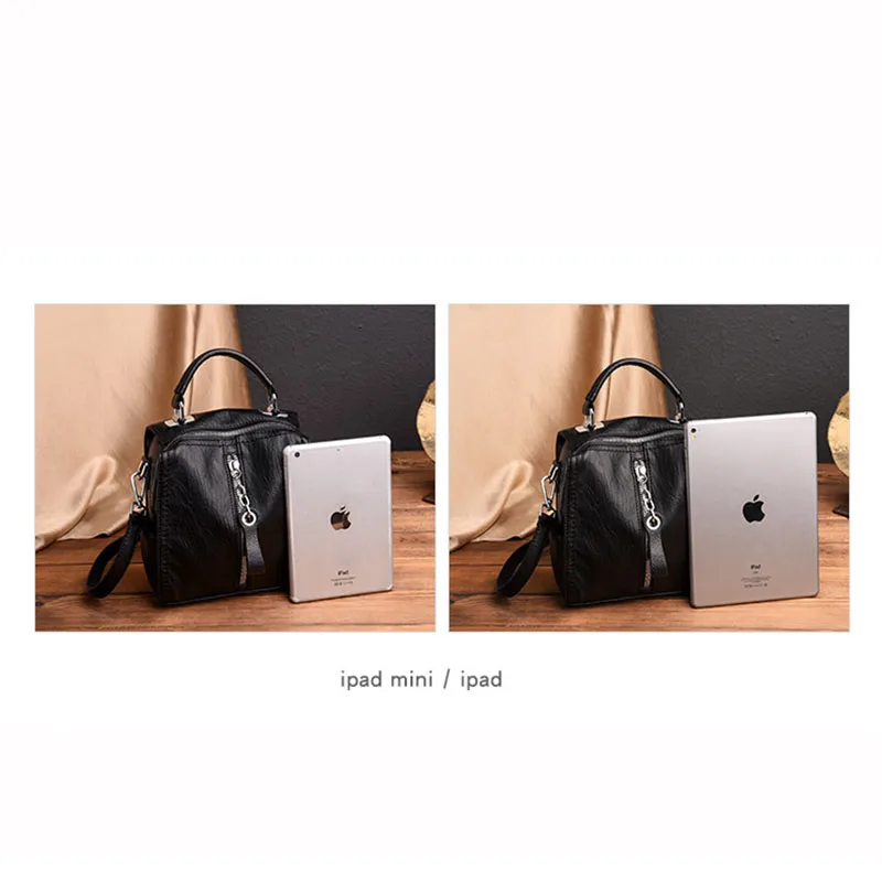 2019 Women Backpacks Women's pu Leather soft Backpacks Female school backpack women Shoulder bags for teenage girls Travel Bag 2019 Women Backpacks Women's pu Leather soft Backpacks Female school backpack women Shoulder bags for teenage girls Travel Bag