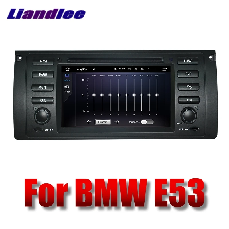 Liandlee Car Multimedia Player NAVI For BMW X5 E53 1999~2006 With DVD BT Car Radio Stereo GPS Navigation Touch Screen 9