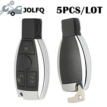 

Good feedback 5pcs/lot 3 Buttons 433Mhz Complete Remote Key Fob For Mercedes Benz 2000+ NEC&BGA style key For Benz free shipping