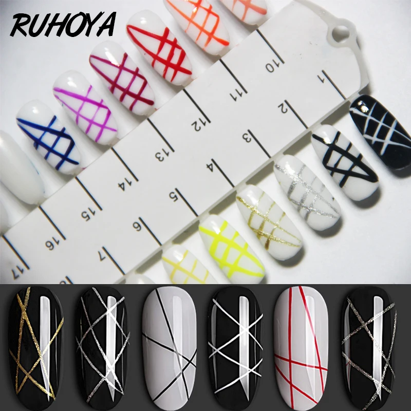 

Ruhoya Nail Creative Stretching Gel Spider Glue Nail Polish UV Gel Soak-off Painting Constellation Gel New Arrival 2019 Nails